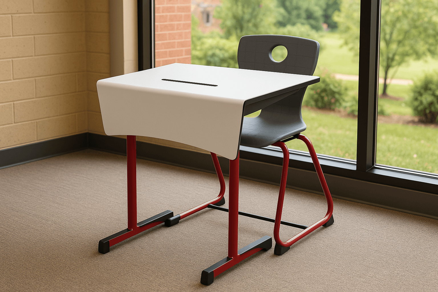 Compact Laminat Okul Sırası - Örnek 2
